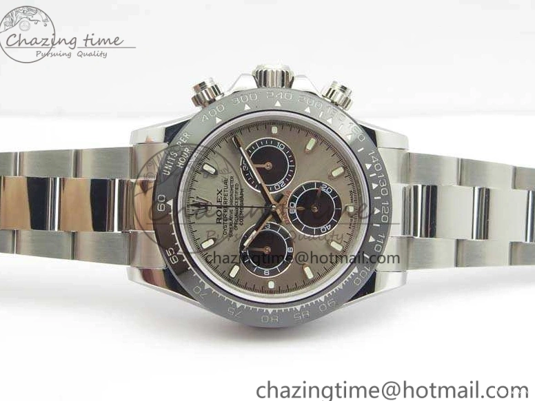 Bracelet A4130 Edition Daytona Gray Bezel On SS Dial JH 116519LN Best Ceramic 0908